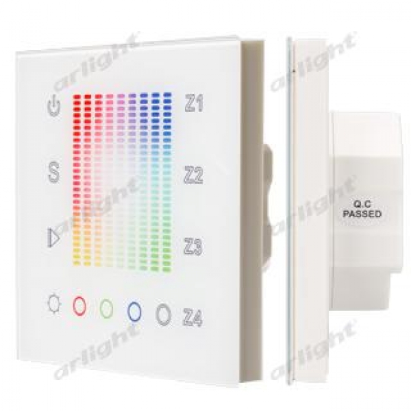 Панель Sens SR-2831AC-RF-IN White (220V,RGB,4зоны)