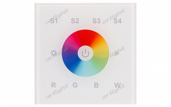 Панель Sens SR-2820B-AC-RF-IN White (220V,RGBW,1 зона)