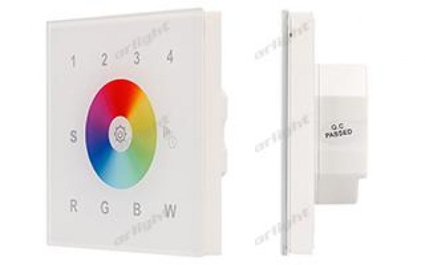 Панель Sens SR-2820AC-RF-IN White (220V,RGBW,4зоны