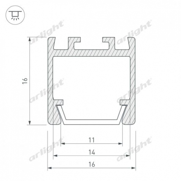 Профиль PDS-ZM-2000 ANOD