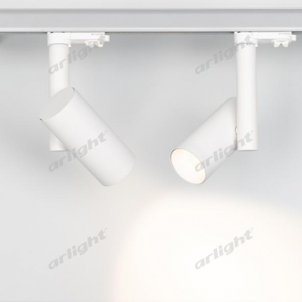 Светильник SP-POLO-TRACK-PIPE-R65-8W Warm3000 (WH-WH, 40 deg)