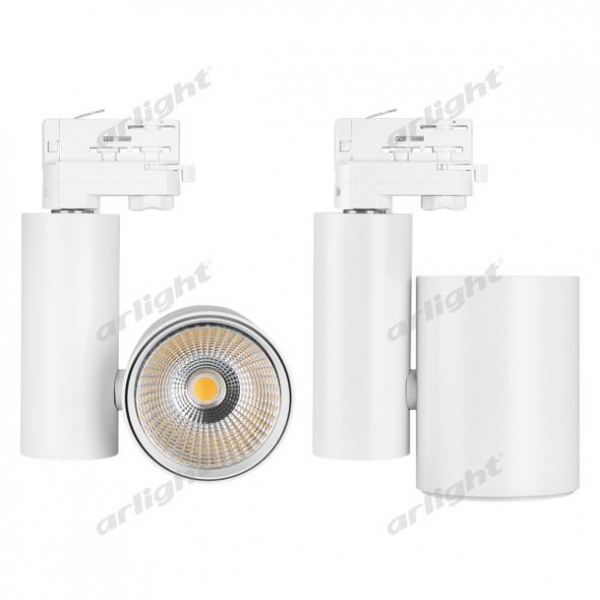 Светильник LGD-SHOP-4TR-R100-40W Day4000 (WH, 24 deg)