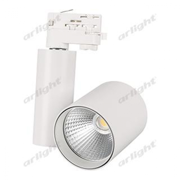 Светильник LGD-SHOP-PREMIUM-4TR-R100-40W Warm3000 (WH, 24 deg)