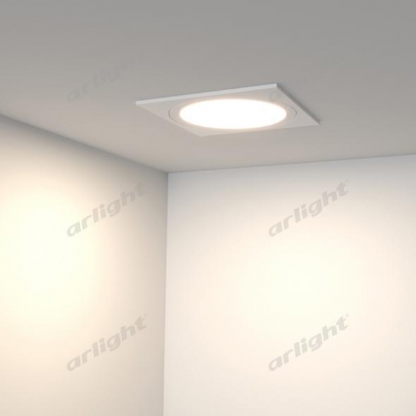 Светодиодный светильник LTM-S60x60WH-Frost 3W White 110deg