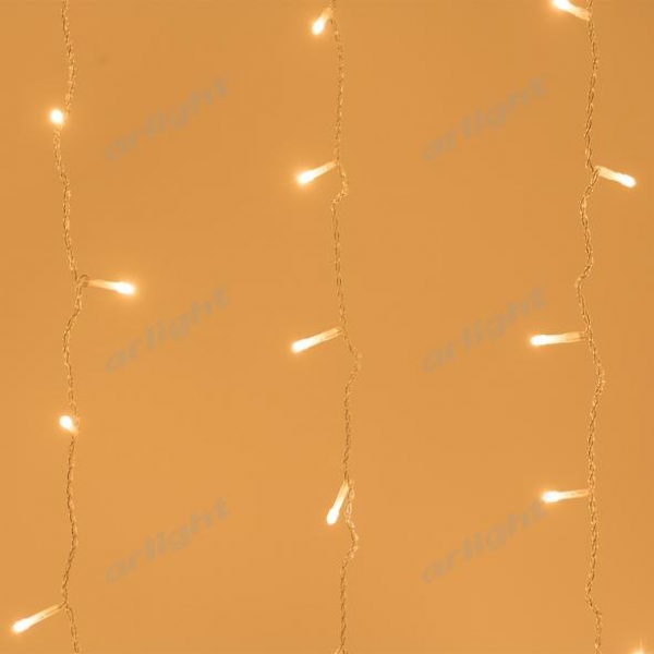 Светодиодная гирлянда ARD-CURTAIN-HOME-1000x1500-CLEAR-96LED Warm (230V, 6W)