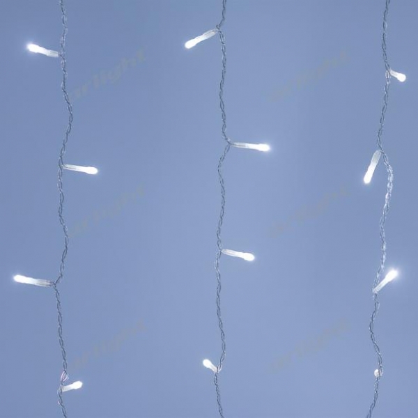 Светодиодная гирлянда ARD-CURTAIN-HOME-1500x1500-CLEAR-144LED White (230V, 6W)