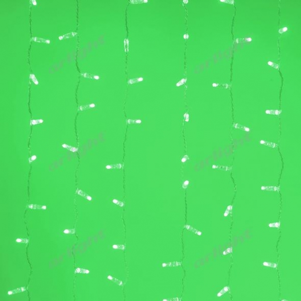 Светодиодная гирлянда ARD-CURTAIN-CLASSIC-2000x3000-CLEAR-760LED Green (230V, 60W)
