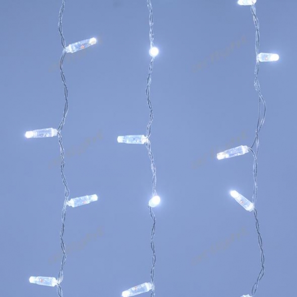 Светодиодная гирлянда ARD-CURTAIN-CLASSIC-2000x3000-CLEAR-760LED White (230V, 60W)