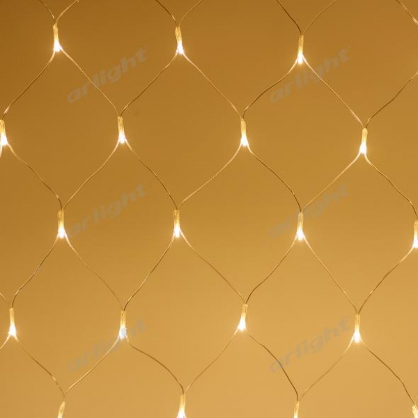 Светодиодная гирлянда ARD-NETLIGHT-HOME-1800x1500-CLEAR-180LED Warm (230V, 15W)