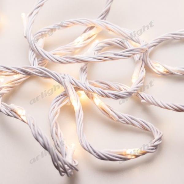 Светодиодная гирлянда ARD-STRING-HOME-10000-WHITE-99LED-RUN WARM (230V, 10.5W)