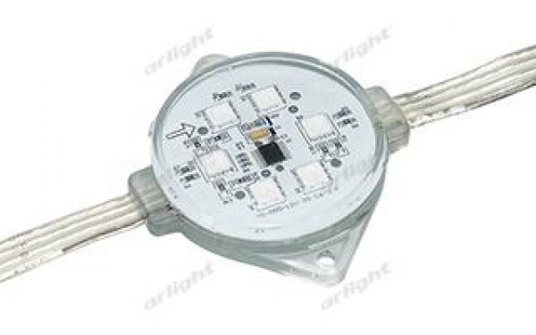 Флэш-модуль ARL-PRO-D50-6LED RGB 12V Прозрачный