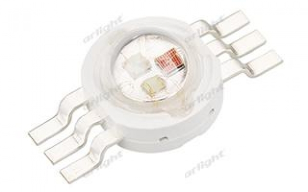 Мощный светодиод ARPL-3W-EPA-RGB (350mA)